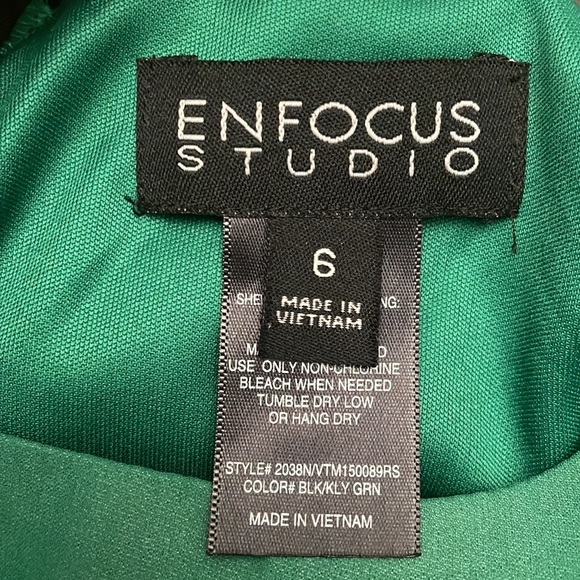 Enfocus long Black and green maxi EUC - Picture 8 of 9